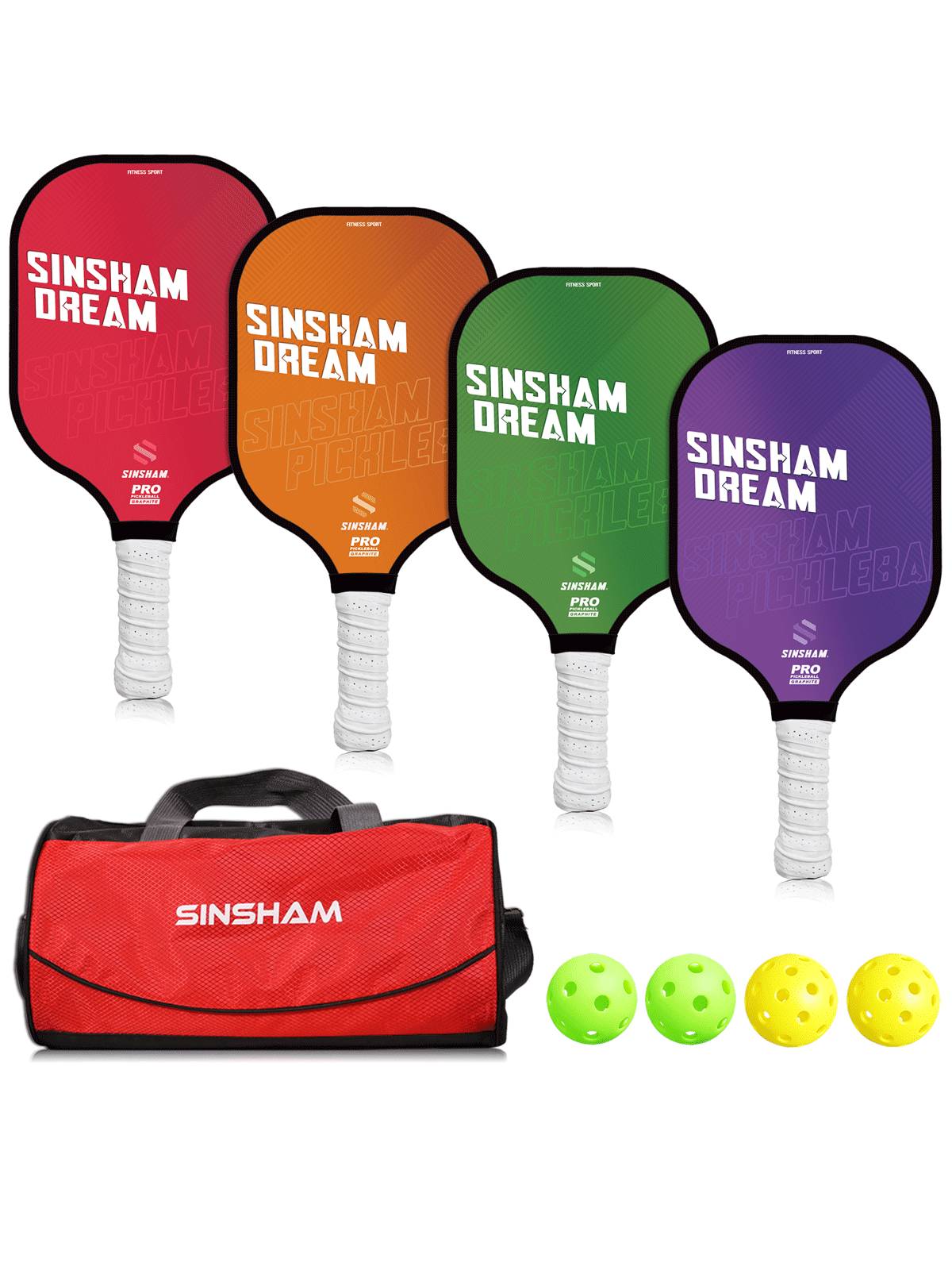 Simple multi -color red 1 shot 1 ball
